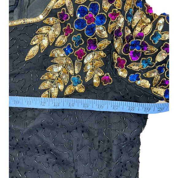 Vintage‎ Stenay Beaded Dress - Picture 8 of 10